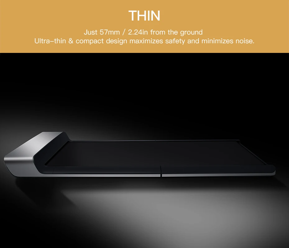 Быстрая Xiaomi Mijia Smart WalkingPad складной нескользящий автоматический контроль скорости светодиодный дисплей снижение веса беговая дорожка