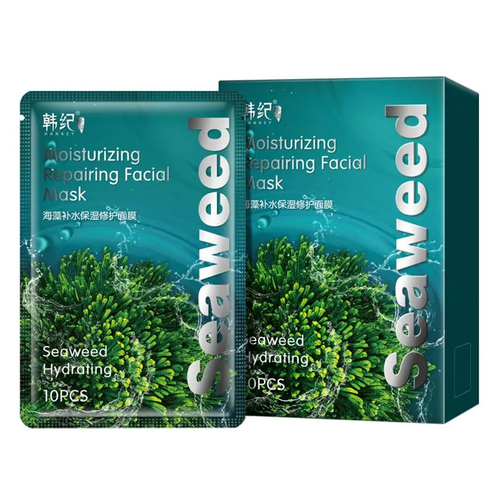 Омолаживающая маска для лица лист глубоких морских водорослей водоросли