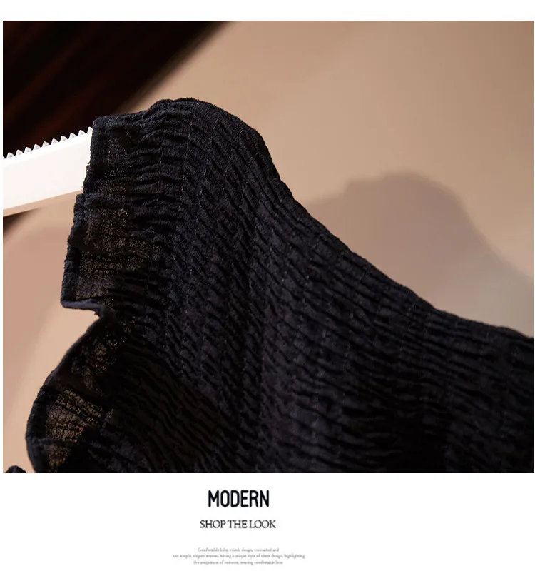 Женское летнее платье большого размера с воротником однотонное для похудения