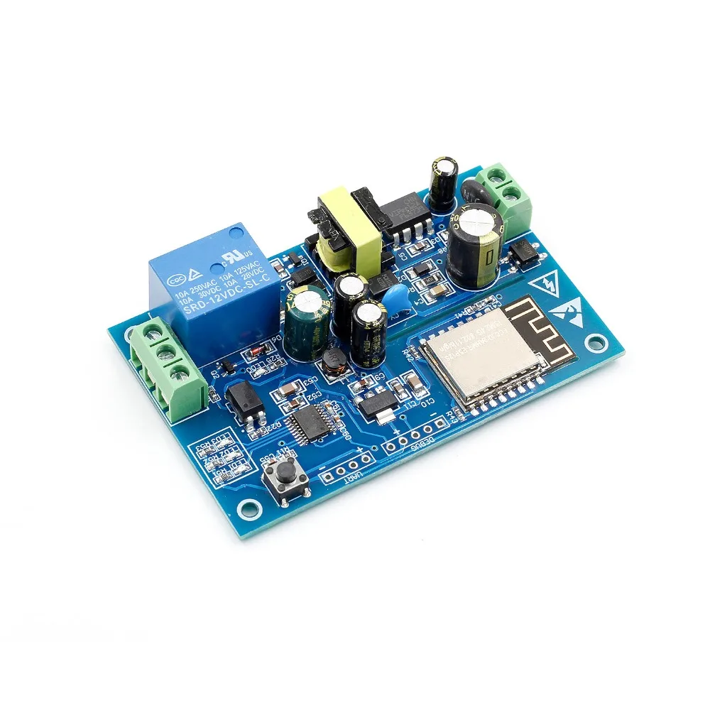 Реле Wi Fi 220 В с пультом дистанционного управления для умного дома ESP8266 релейный