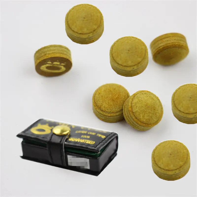 10mm 8pcs with case 10/11 мм бильярдный наконечник кия м твердость бильярдный Кии для снукера Stick наконечник бильярдного кия аксессуары - Цвет: 10mm 8pcs with case