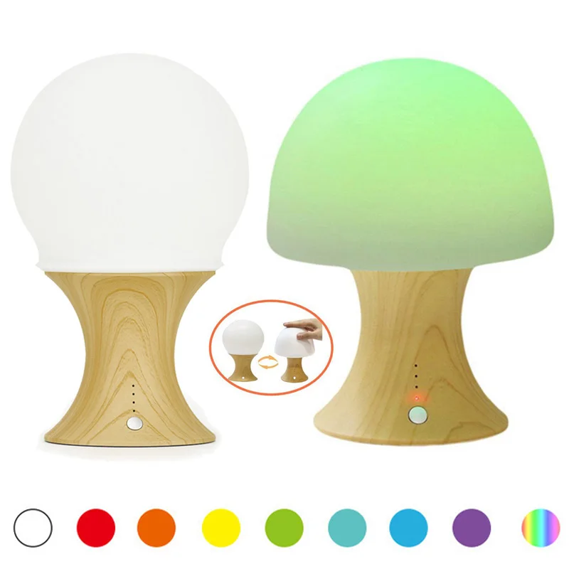 Новинка лидер светодиодный LED ночник гриб таймер для маленьких детей USB