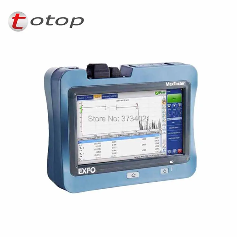 Вспышка Многоязычный интерфейс OTDR EXFO MaxTester-720C Оптический измеритель