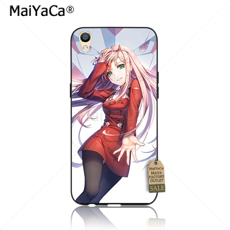 MaiYaCa Darling in the FranXX Newest Fashion Luxury phone case for OPPO R9s R11 R9 R15 casefor vivo X9sPLUS X20plus | Мобильные