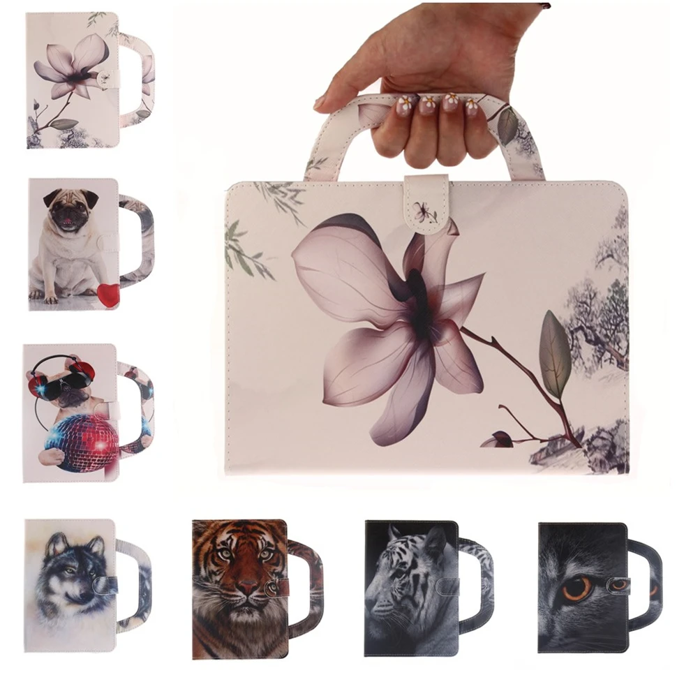 

Флип-чехол из искусственной кожи с принтом Тигра для Samsung Galaxy Tab S4 2018, 10,5, T830, T835, искусственная кожа, 10,5 дюйма, умный чехол # S