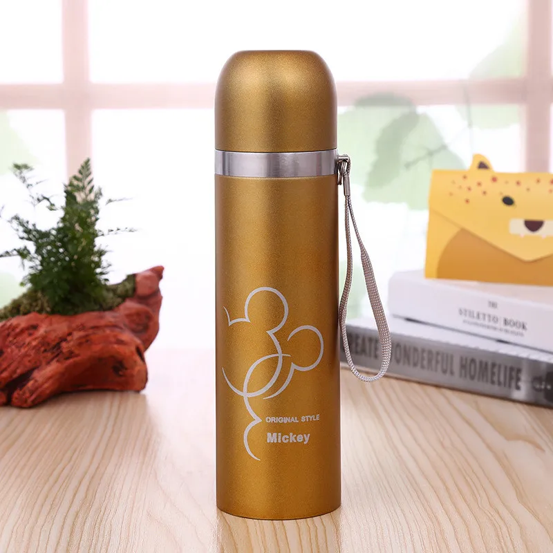 HOT Thermocup 500Ml Portable Vacuum Flasks Thermoses Termos 304 Stainless Steel Thermo Mug Insulated Cup High Quality Thermos | Дом и сад