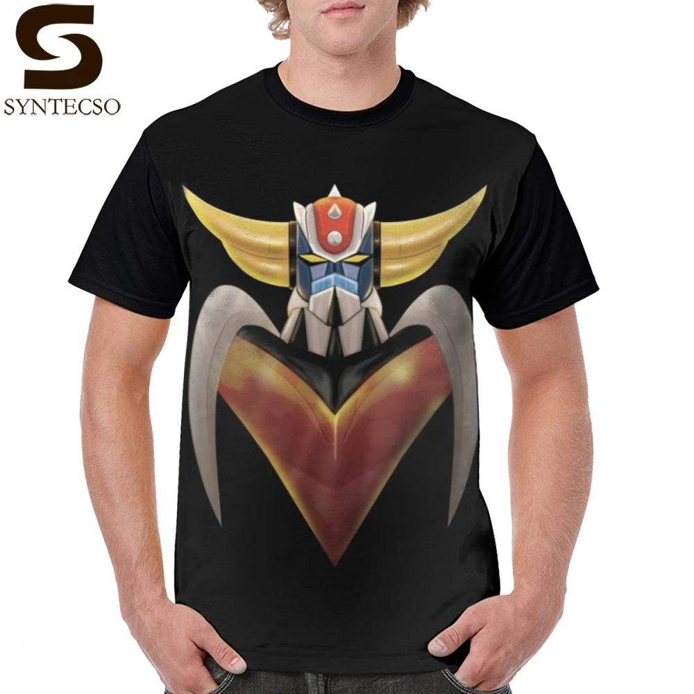 Goldorak футболка UFO ROBO Grendizer футболка 100 полиэстер модная графическая Мужская футболка с коротким рукавом забавная футболка 5x