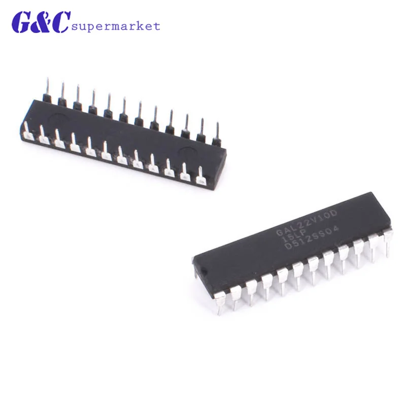 5 шт. GAL22V10D-15LP GAL22V10D-25LP GAL22V10 DIP24 IC в наличии | Электронные компоненты и