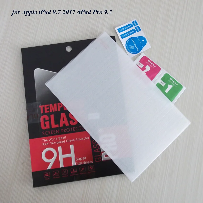 50 шт./лот Премиум стеклянная пленка для iPad Air Air2 Pro 9 7 2017 2018 2019 закаленное стекло