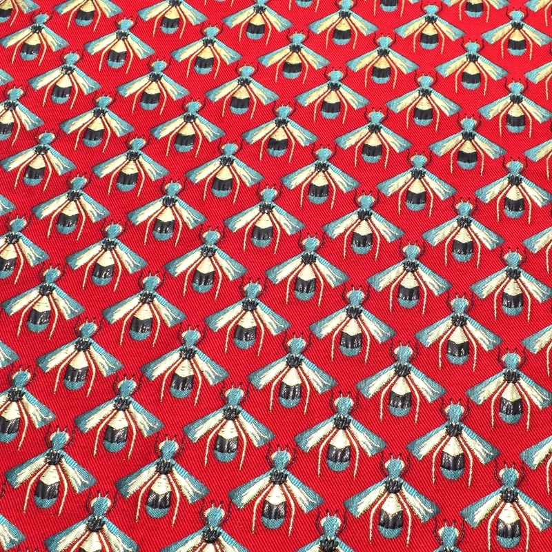 Красная нижняя жаккардовая парчовая плюшевая ткань для платья пальто au meter