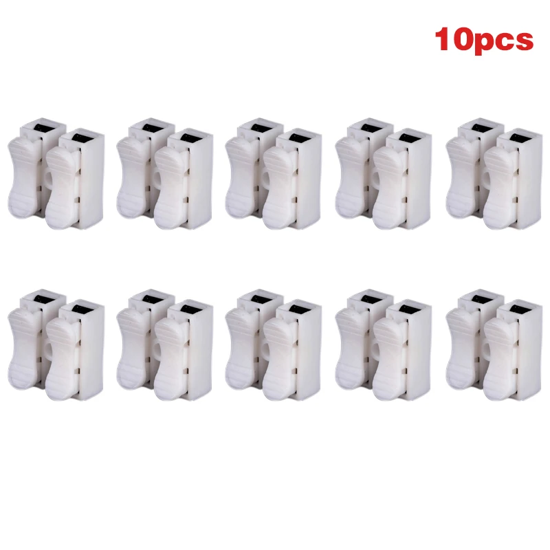 10pcs 22/10/30/50 шт в наборе, быстрый зажим для обжимная Клемма Замена провод разъем для 0,5-3,5 провода WWO66 - Цвет: 10pcs