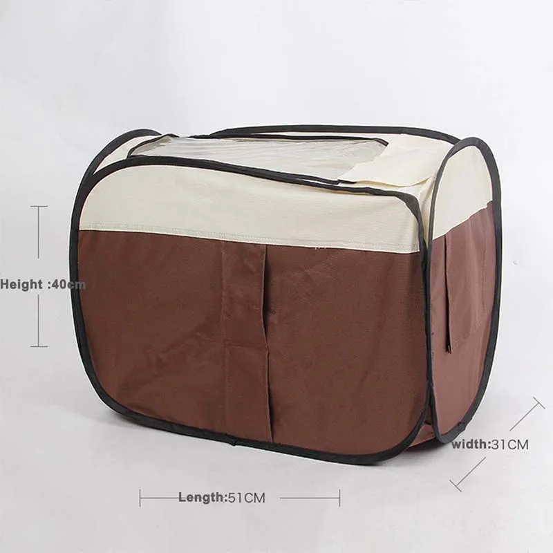 Переносная сушильная коробка для домашних животных складная сушки шерсти собак
