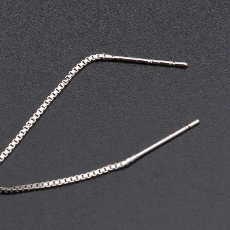 S925 DIY серьги для изготовления ювелирных изделий|Серьги-подвески| |