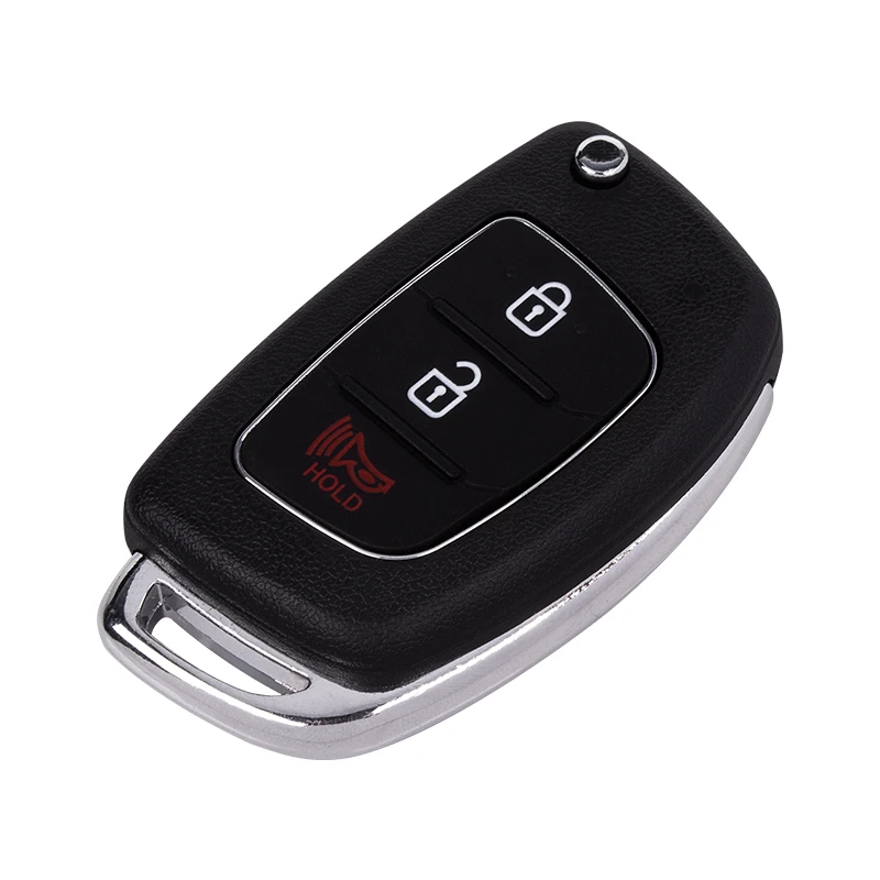 Откидной складной дистанционный ключ брелок от машины чехол 2 + 1 кнопки для Mistra