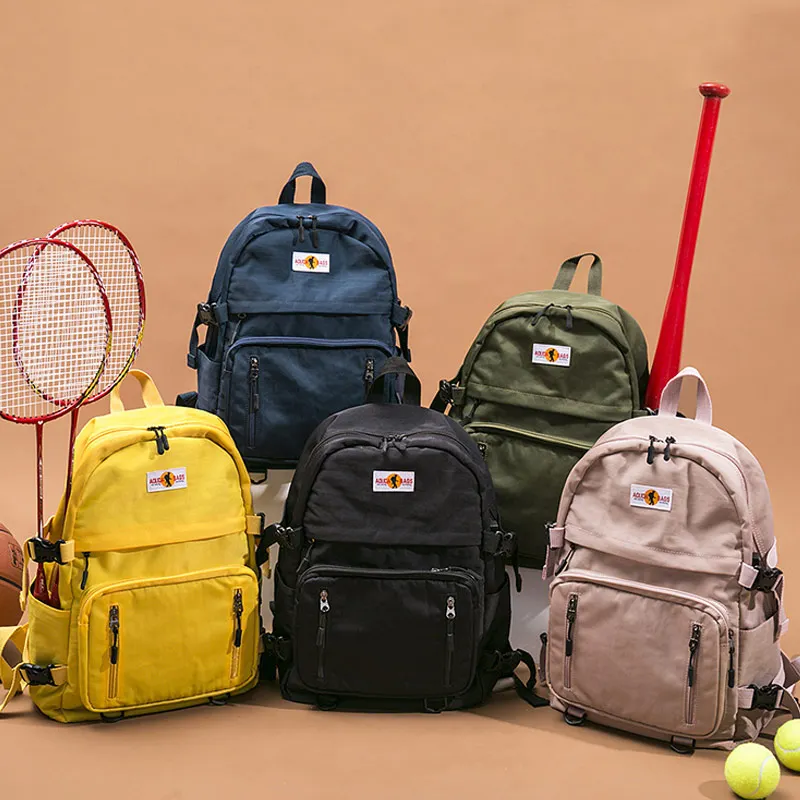 Рюкзак женский с usb-зарядкой желтый новый дизайн | Багаж и сумки