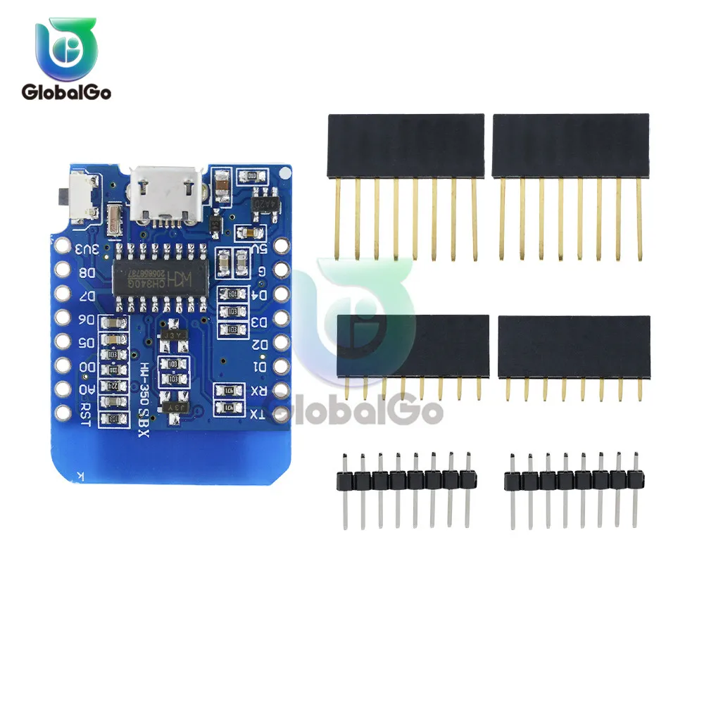 USB D1 MINI ESP8266 ESP 12F wifi макетная плата CH340 IOT 3 В с контактами|Детали и аксессуары для