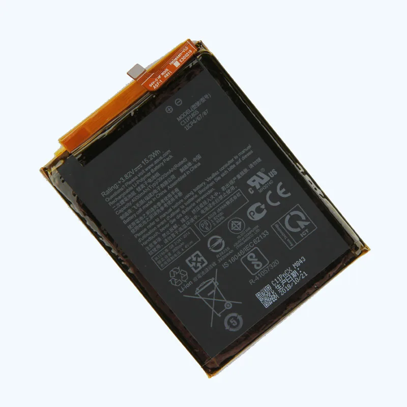 Оригинальный аккумулятор высокой емкости C11P1805 для телефона ASUSZENFONE MAX (M2) X01AD ZB632KL