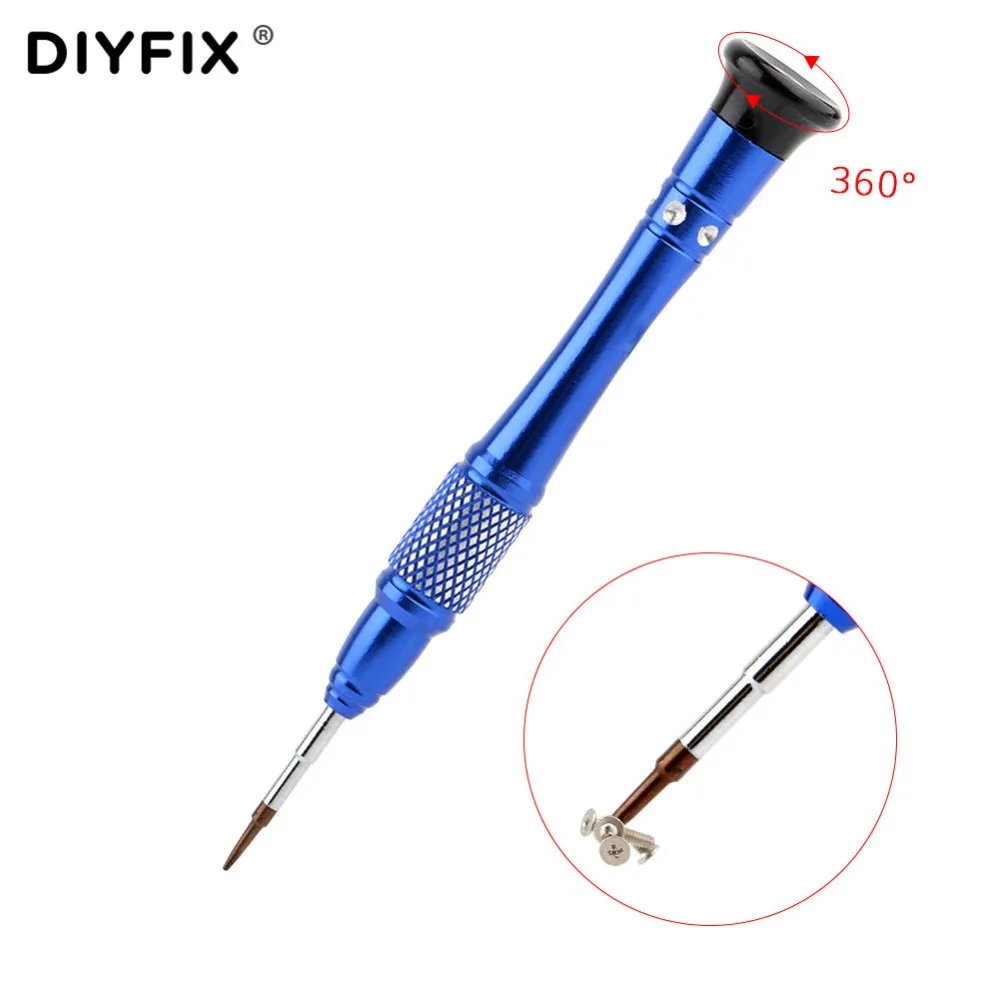Набор прецизионных магнитных отверток DIYFIX 6 в 1 для iPhone 7 7Plus Y образная