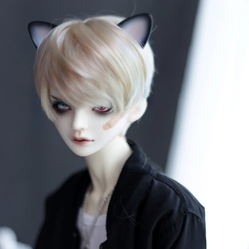 Allaosify Bjd парик SD кукла Красивая Золотая прямая 1/3 1/4 1/6 высокотемпературные куклы