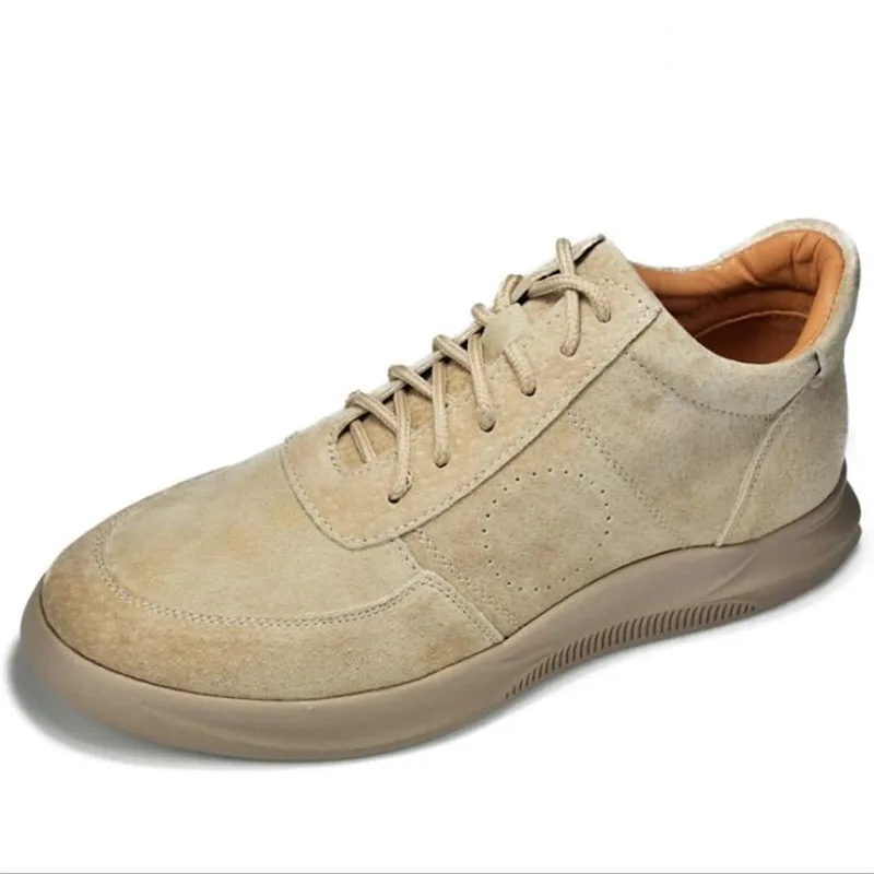 movechain Men's Fashion Clunky Sneakers Mens Casual Lace-Up Breathable Shoes Man Young Trendy Outdoor Flats Sizes EU 38-48 |