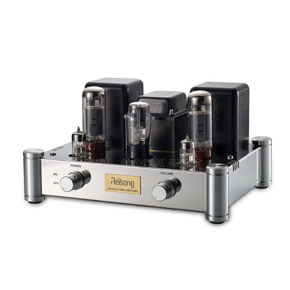 Nobsound Hi-End EL34 Одиночный усилитель клапанной трубки стерео класса A HiFi 2,0 канальный усилитель мощности 24 Вт