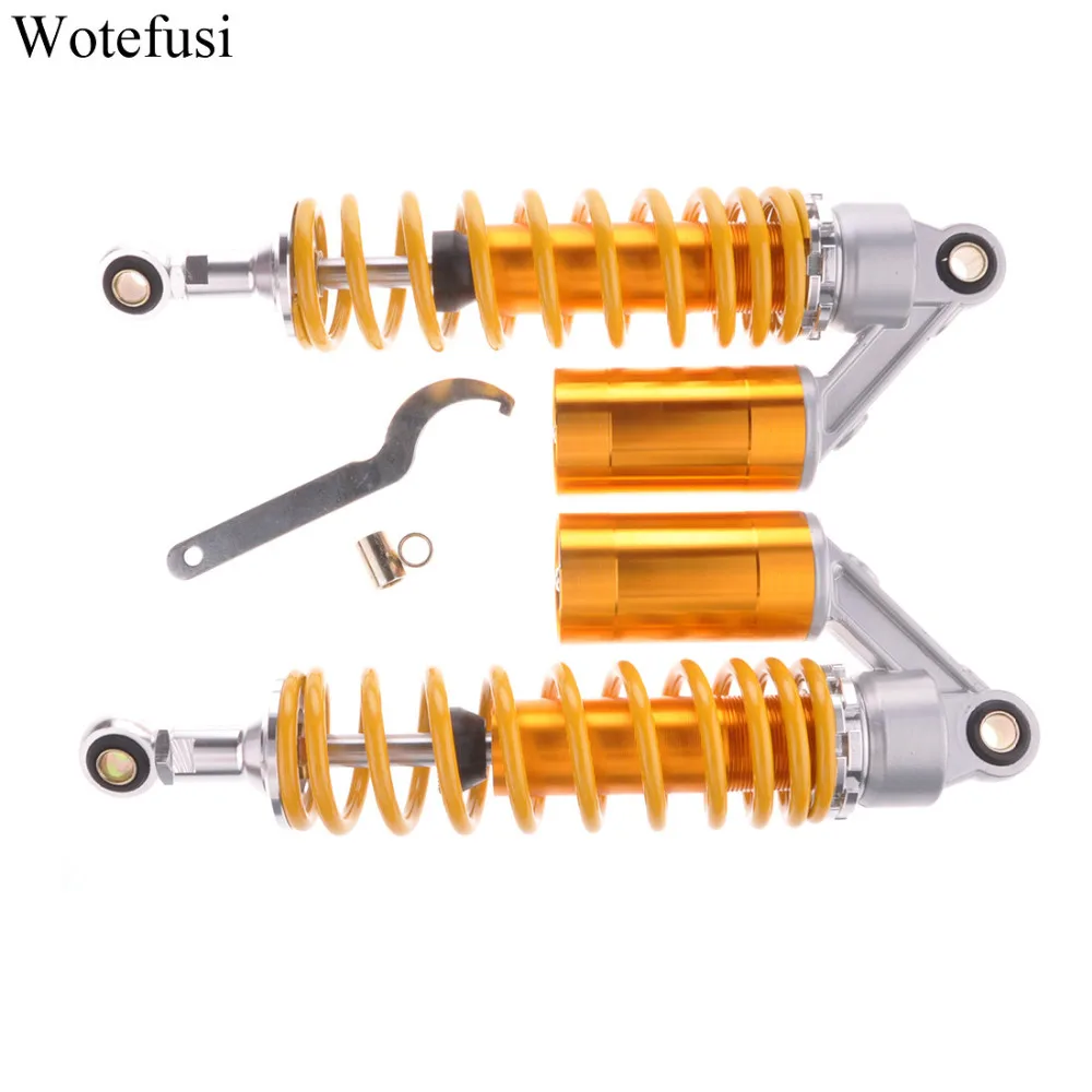 

Амортизаторы Wotefusi Желтые для мотоцикла, 320 мм, 12,5 дюйма, пара пружинных круглых концов 7 мм [PA170]