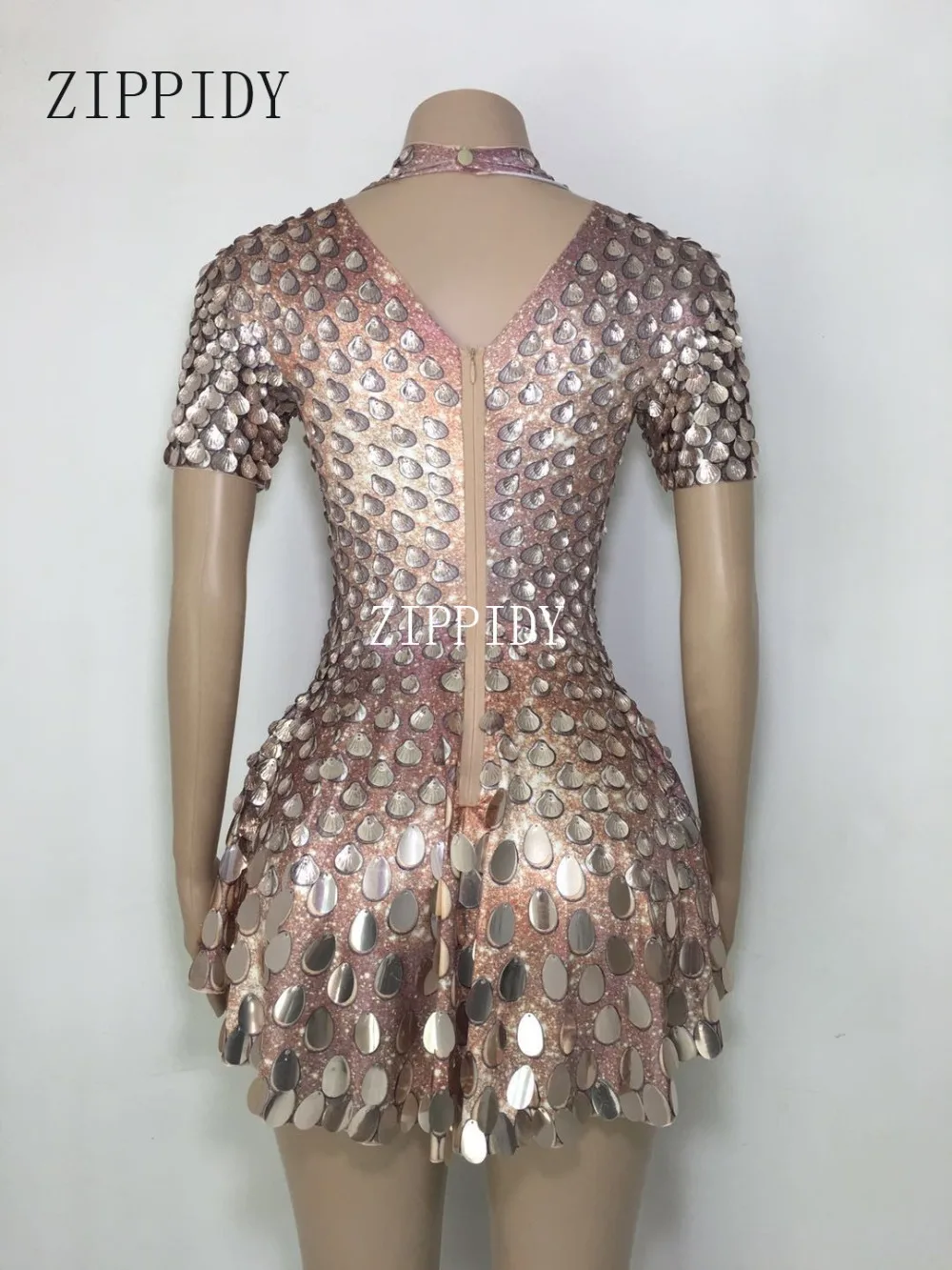 Роскошное блестящее боди с блестками женское платье Серебряные платья на день