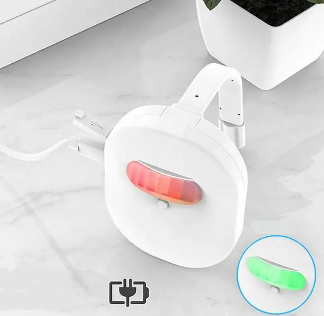 Водонепроницаемый светодиодный ночник для туалета USB Перезаряжаемый Налобный фонарик для унитаза для ванной комнаты 12 цветов подсветка для туалета