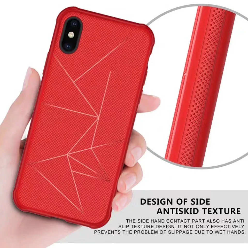 Автомобильный держатель Магнитный Геометрия узор ТПУ чехол для iphone X SE 5 5S 6 6s 7 8