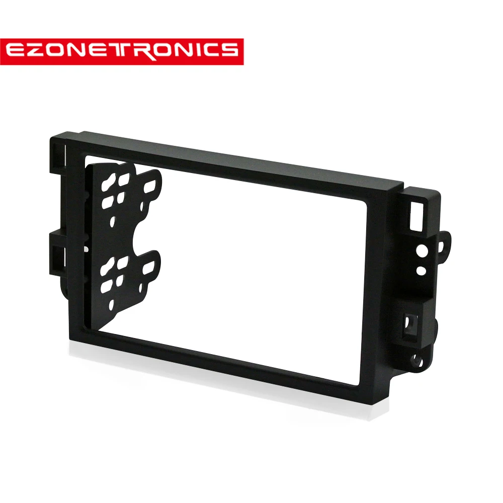 2Din Car DVD Frame Audio Fitting Adaptor Dash Trim Kits Facia Panel for Chevrolet Captiva/Lova/Gentra Double Din radio player | Автомобили