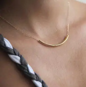 Новинка 2017 модное повседневное уникальное очаровательное Золотистое Ожерелье в