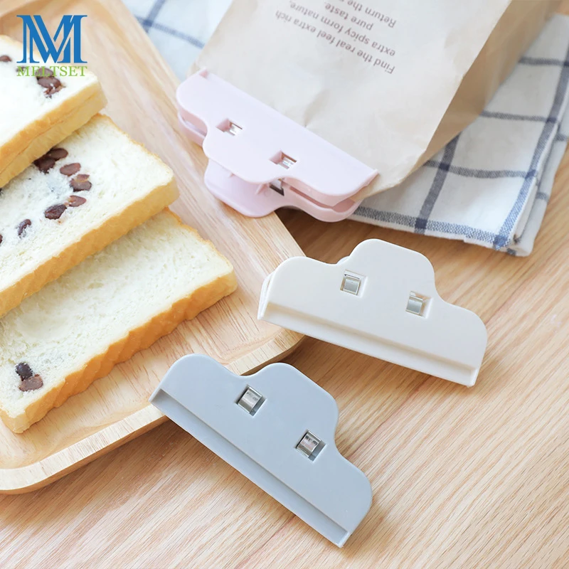 3 шт./лот/лот бытовой уплотнительный мешок зажимы для хлеба Закусочная Пломба