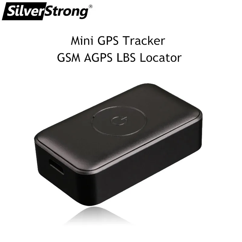 SilverStrong мини GPS трекер GPS/AGPS/LBS микро Gps велосипед мотор Дети старые мужчины GSM