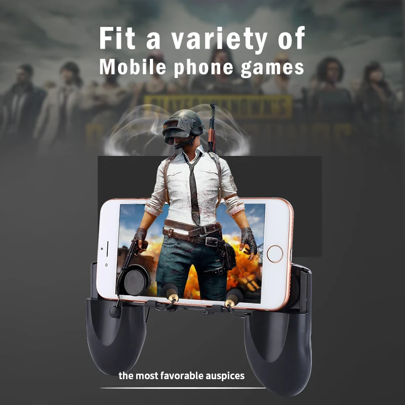 W12 L1 R1 Кнопка PUGB мобильный игровой контроллер бесплатно Fire PUBG Джойстик Геймпад