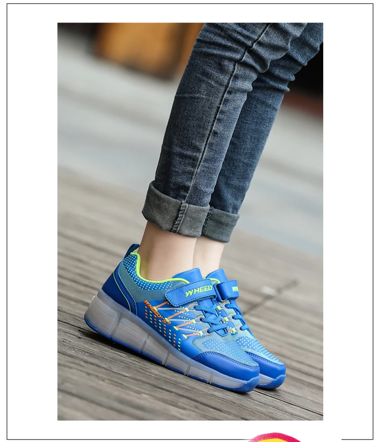 Jazzy Heelies, светодиодный светильник для мальчиков и девочек, детская обувь для роликовых коньков, Детские кроссовки с колесами, 21 цвет
