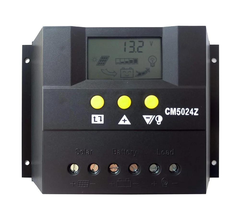PWM 30A 50A 60A за максимальной точкой мощности, Солнечный Контроллер заряда 12V 24V Авто ЖК-дисплей PV Панель Батарея заряжаемый контроллер Солнечный Системы для AGM батареи