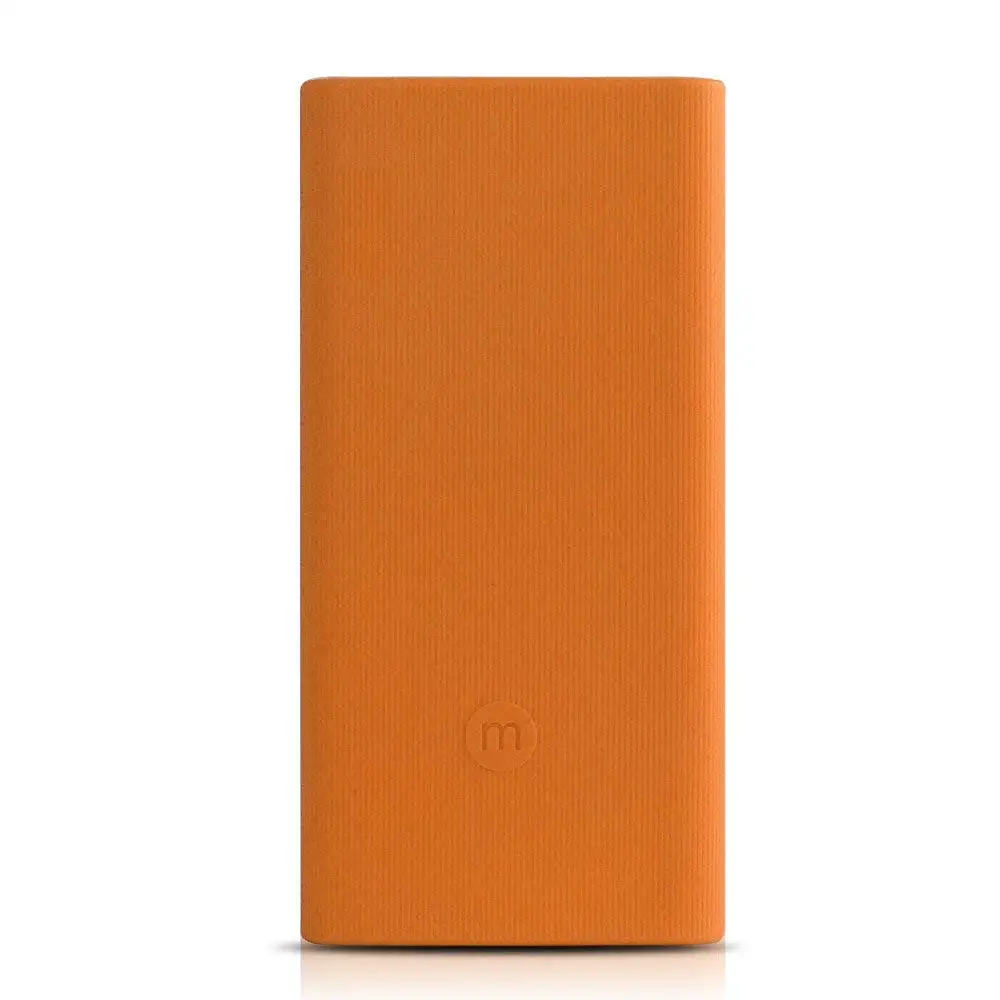 Orange AWINNER силиконовый защитный чехол, кожный чехол, сумка для нового Xiao mi 2, 10000 мА/ч, двойной USB внешний аккумулятор, Дополнительный внешний аккумулятор, аксессуар - Цвет: Orange