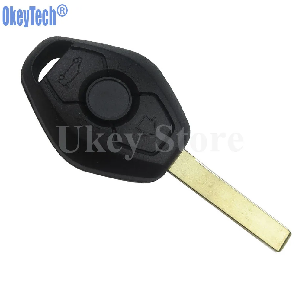 OkeyTech 10 шт./лот 3 кнопки дистанционного ключа чехол для BMW 5 7 серия 325 325i 325ci 330 330i 525 525i