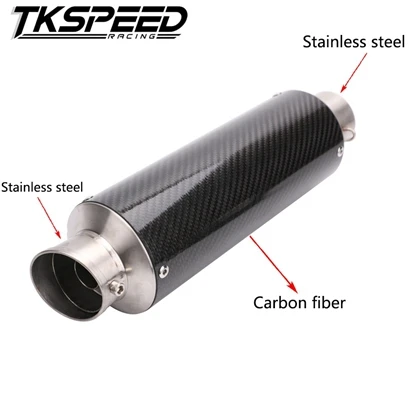 Tkspeed-E-MARK Стандартный-крепление GP Corsa гонки скольжения-на ОГ для Honda CBR CB400 CF250 CBR600 CBR250 ER6N ER6R YZF600