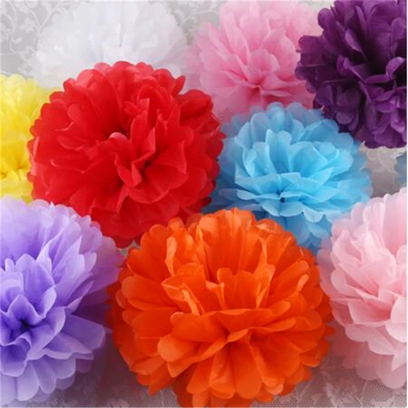 Искусственные цветы 20 шт. 6 дюймов 8 10 12 (15 см 25 см)|artificial flowers|paper flowerspaper flower ball |
