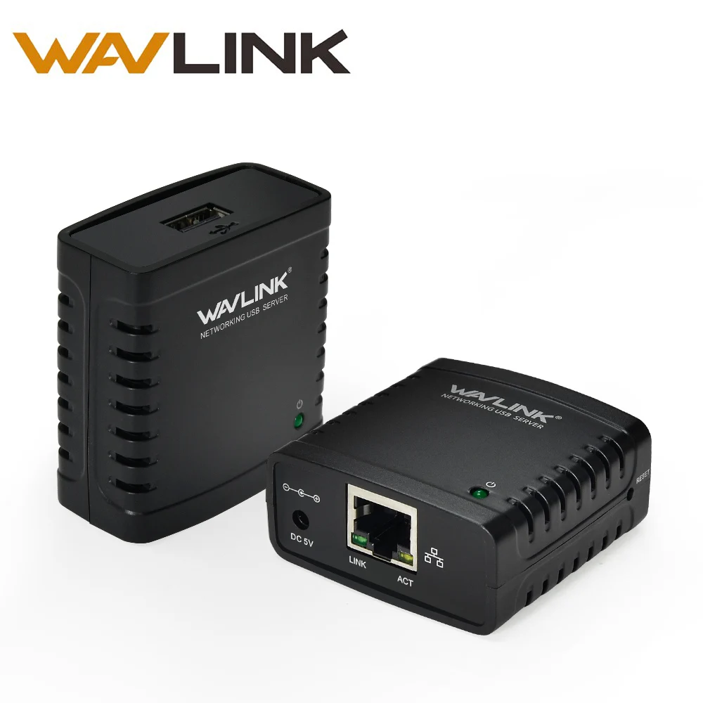 Wavlink 100 Мбит/с Ethernet для USB 2 0 сетевой LPR сервер печати поделиться принтер Подставка