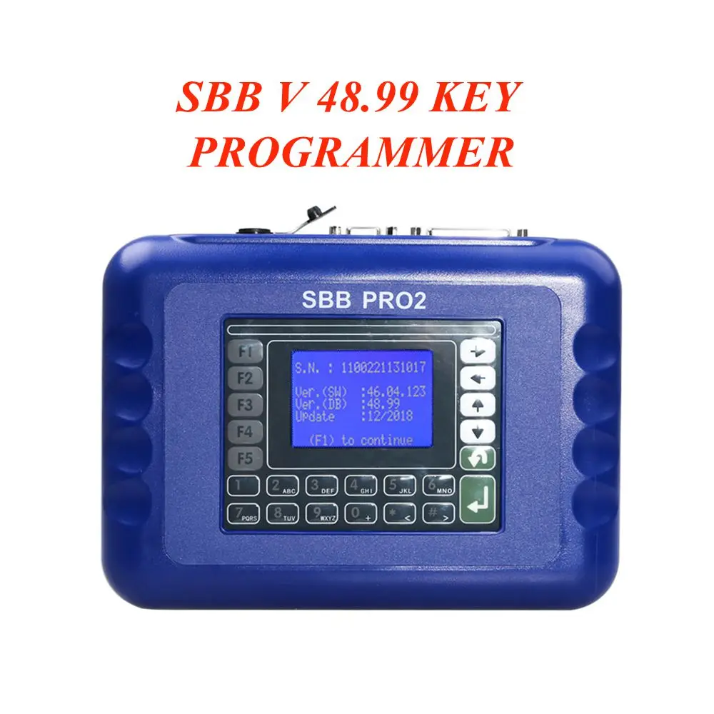 SBB V48.99 V48.88 v45.02 ключ программист добавить новые автомобили обновления, чем SBB V33.02 такая же функция, как CK100 мини-zed-bull 2 цвета - Цвет: V48.99