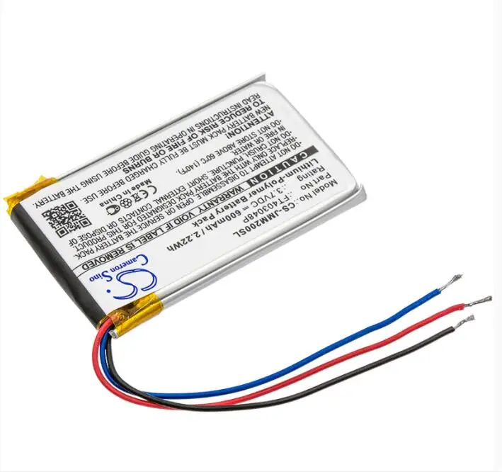

Cameron Sino 600mAh battery for JBL Micro 2 II FT403048P Speaker Battery