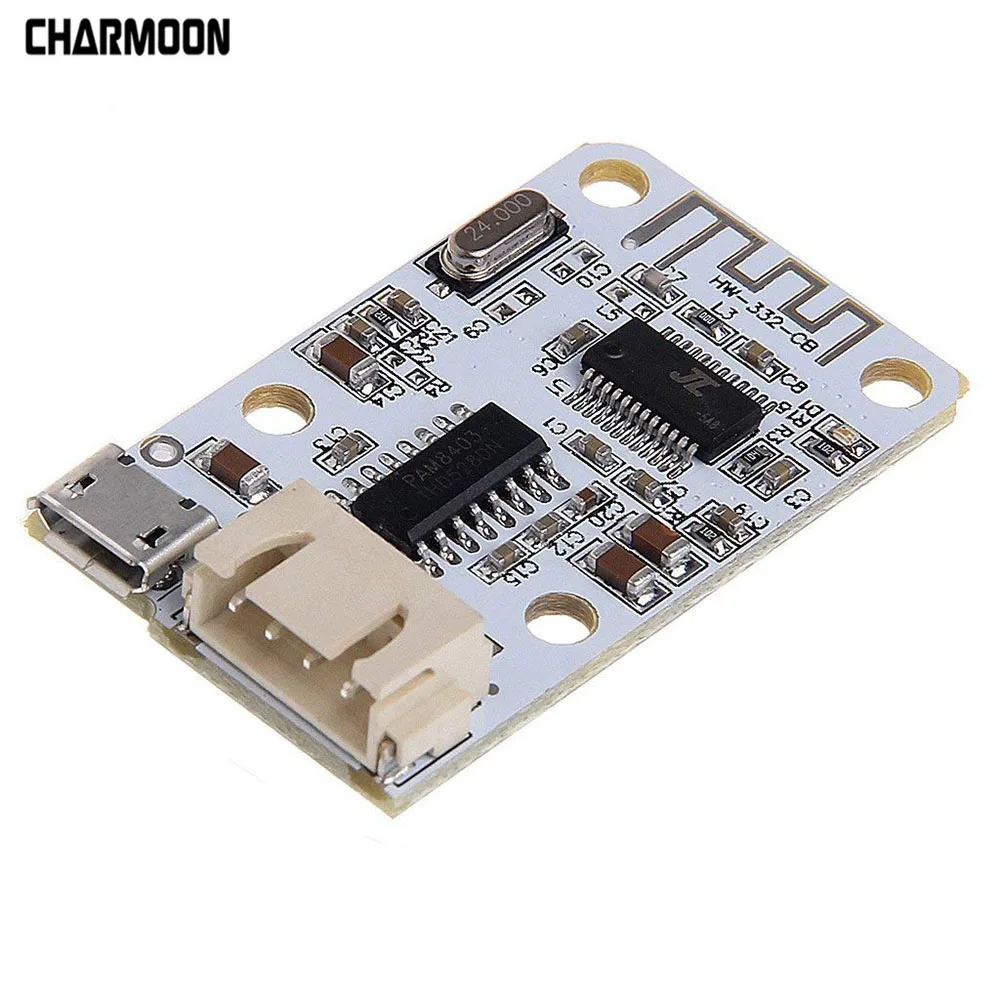 3 Вт * 2 DC 5 в микро USB мощность + Bluetooth 4 0 аудио приемник плата беспроводной цифровой