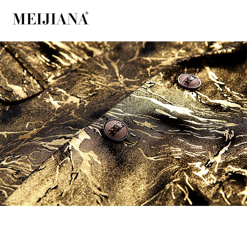 MEIJIANA 2019 модный сценический костюм с блестками пиджаки вечерние костюмы для