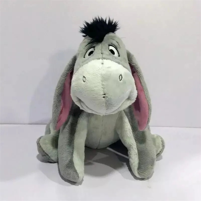 30cm 1 шт./лот, мультяшная плюшевая кукла-Ослик, тигр, кролик, свинья, кенгуру, игрушки, праздничные подарки, Автомобильные украшения для дома, детские игрушки - Цвет: 30cm
