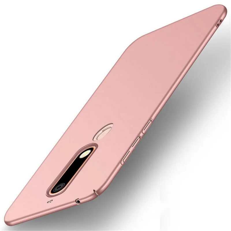 Ультратонкий Противоскользящий чехол для телефона Nokia 3, 5, 8,, 6,, 7 Plus, X5, X6, жесткий ударопрочный чехол из поликарбоната для Nokia 5,1, 6,1, 7 Plus