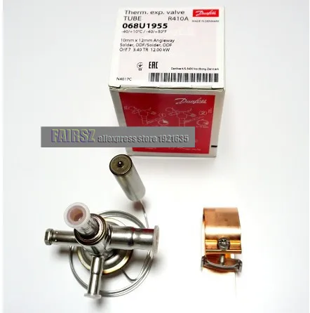 Оригинальный DANFOSS терм. exp. Клапан трубки R410A 068U1955 новый в наличии|Принадлежности