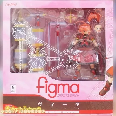 Фигурка Figma 052 Волшебная девочка Lyrical Nanoha с молотком рыцарем экшн-фигурка кукла