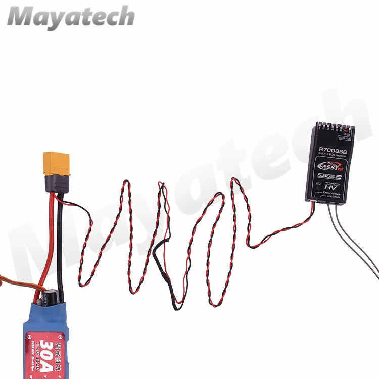 Внешний кабель напряжения pr для Futaba R7008SB Rx CA RVIN 700 NIB 70 см обратная линия в/18MZ 14SG T10J